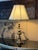Traditional Vintage Brass Table Lamp For Sale - Image 3 of 12