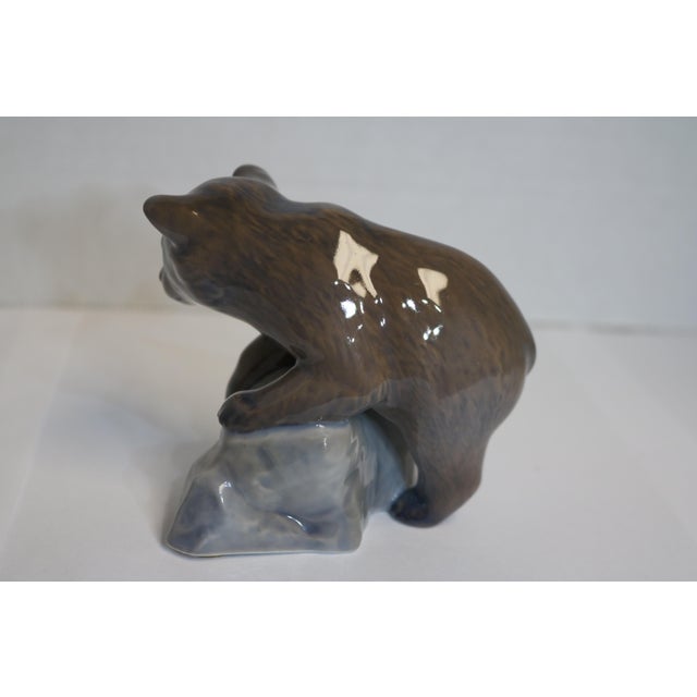 1990s Royal Copenhagen 1994 Bing & Grondahl Bear Cub Figurine of the Year For Sale - Image 5 of 7