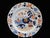 Japanese Early 19th Century Georgian Masons Ironstone Imari Japan Basket 9 1/2' Luncheon Plate Set of 6 For Sale - Image 3 of 8