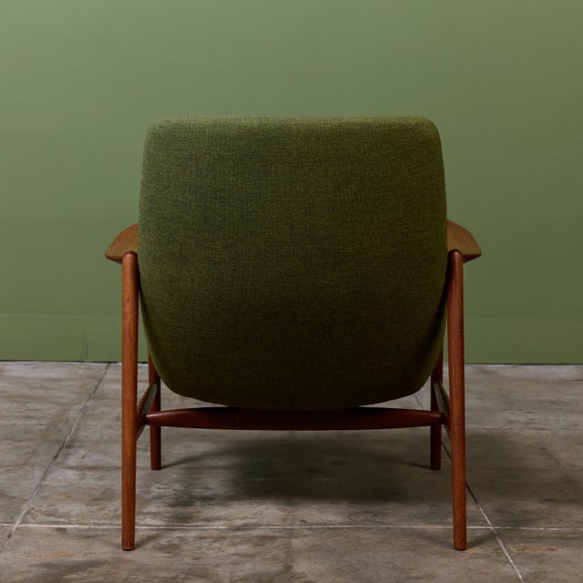 Wood Rastad and Relling Lounge Chair for Dokka Mobler For Sale - Image 7 of 12