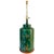 1970s Large Frederick Cooper Emerald Green Hand-Painted Green Tole Chinoiserie Table Lamps - A Pair For Sale - Image 10 of 17