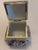 Limoges, France Hand-Painted Porcelain Trinket Box With Violets and Gilt Metal Hinge. For Sale - Image 4 of 8