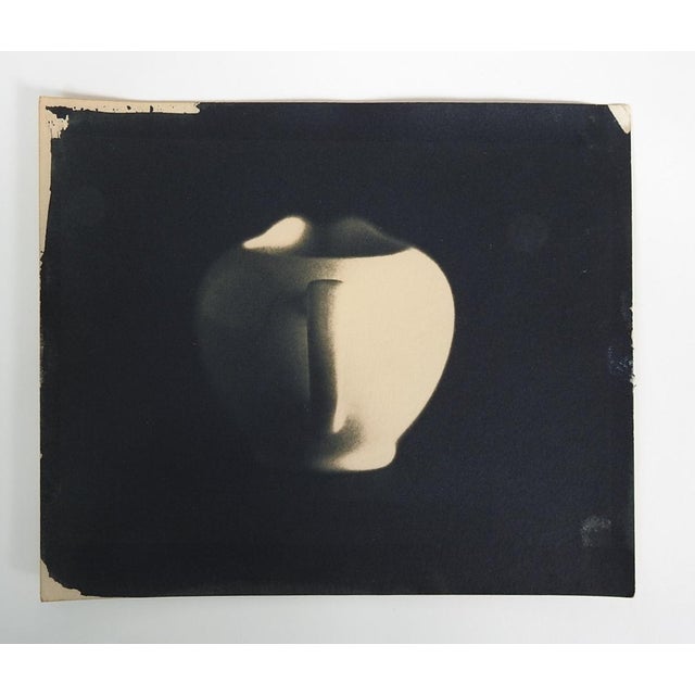 Vintage circa 1990's photograph on heavy paper by Eric C. Weller (20th century) Texas. Unsigned, creamer still life in...