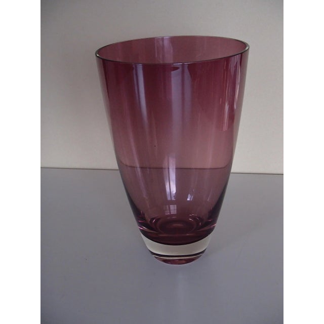 1950s Crystal Vase, 1950s For Sale - Image 5 of 6