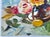 1980s 1980s “Still Life With Garden Roses” Acrylic on Canvas by Dr. Bella Singer For Sale - Image 5 of 7