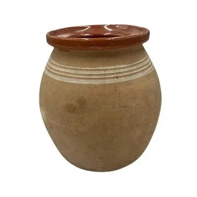 Antique Hungarian Folk Art Pottery For Sale - Image 4 of 5