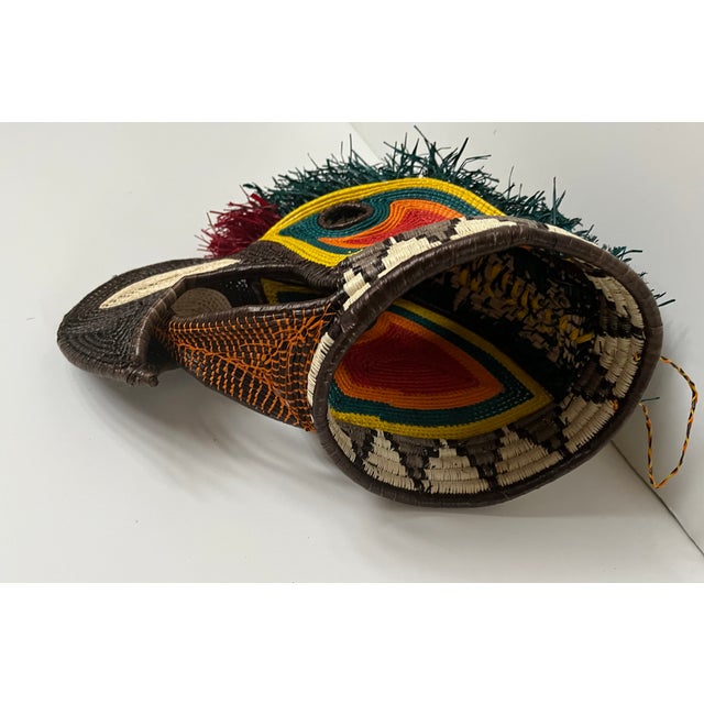 2020s Embera Bird Mask - One-of-a-Kind For Sale - Image 5 of 6