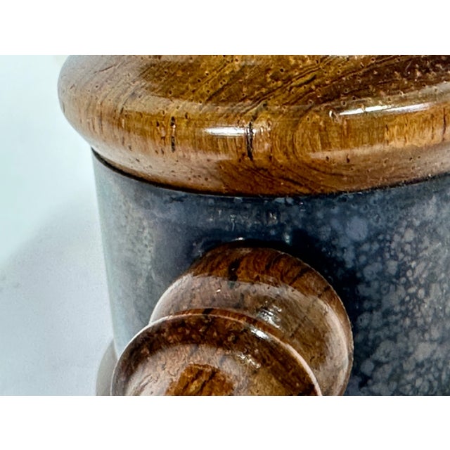 1930's Wooden Presentation Gavel With Engraved Sterling Silver Band American Speech Correction Assn. For Sale - Image 4 of 7