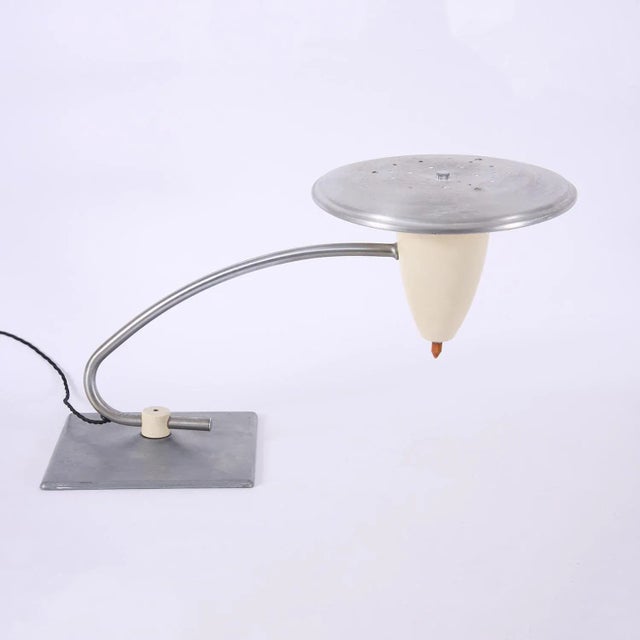 Mid-Century Aluminum Dazor Lamp For Sale - Image 6 of 6