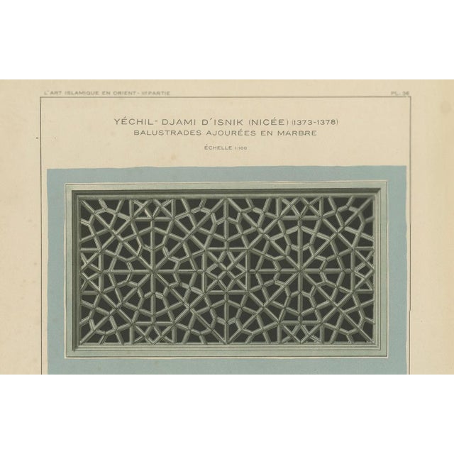 Alexandre M. Raymond, Yeşil Mosque, İznik, 1924, Paper For Sale - Image 4 of 9