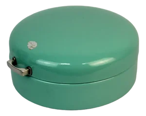Enameled Iron Bread Box