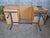 Vintage Ministers Desk with Double Drawers, 1960s For Sale - Image 9 of 12