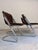 Cantilever Chair in Chrome with Brown Upholstery by Gastone Rinaldi, 1970s For Sale - Image 10 of 11
