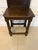 Brown Antique English Oak Correction Chair, 1680 For Sale - Image 8 of 15