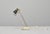 Rare "Sasso" table lamp by Luigi Caccia Dominioni for Azucena. Designed and made in Italy in 1948. Aluminum lampshade,...