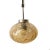 9 globes cascading pendant lamp from Doria Leuchten, 1970s Hand blown amber colored glass globes (diameter 16 cm) H: 118...