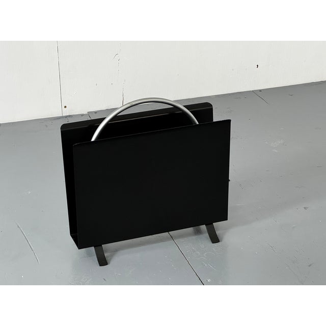 Dutch Bauhaus Magazine Rack from Gispen, 1980s For Sale - Image 6 of 9