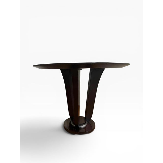 2000 - 2009 Barbara Barry Gueridon Mahogany Side Table for Baker Furniture For Sale - Image 5 of 14