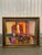 Wood Late 20th Century Framed and Signed Geometric Abstract Painting For Sale - Image 7 of 7