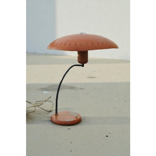 A rare, original "junior" desk lamp by louis kalff for philips, designed in 1956 and produced in eindhoven, netherlands,...