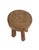 Brown Vintage African Carved Wood Milk Stool Hehe Gogo People Tanzania 11.5" H For Sale - Image 8 of 9