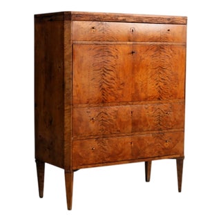 Vintage Wooden Secretary, 1920s For Sale