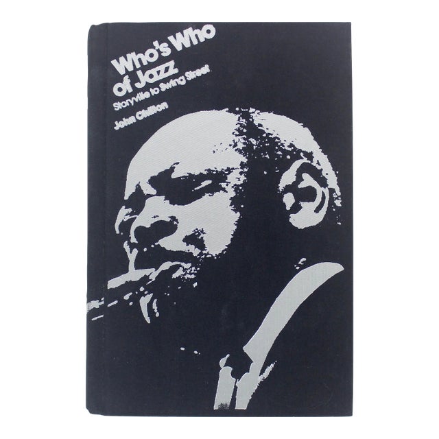 1978 Who's Who of Jazz: Storyville to Swing Street by John Chilton Hard Cover Coffee Table Book For Sale
