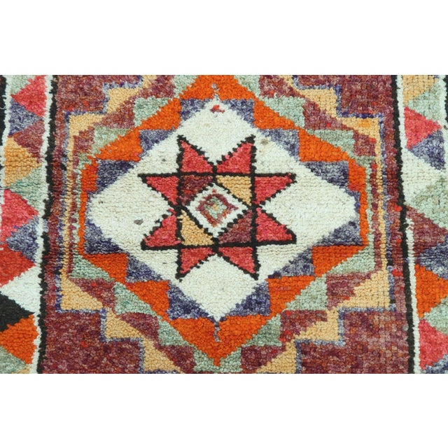 Vintage Turkish Herki Nomads Runner For Sale - Image 10 of 13
