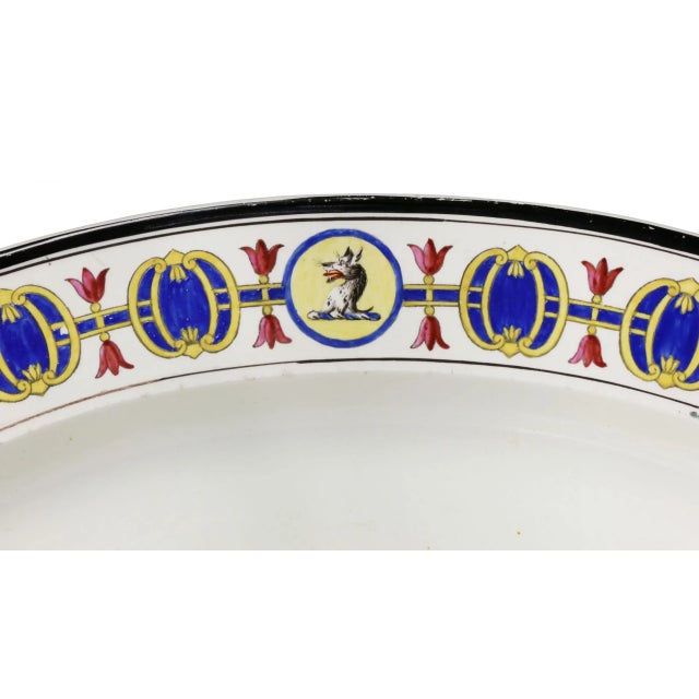English Mid 19th Century Wedgwood Creamware Platter For Sale - Image 3 of 4