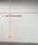 Mid-Century Modern Austrian Double Snowflake Light Installation in Glass and Metal by Emil Stejnar for Rupert Nikoll, Vienna, Austria, 1950s For Sale - Image 12 of 18