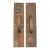 Pair of Vintage Commercial 15 In. Brass Door Pulls For Sale