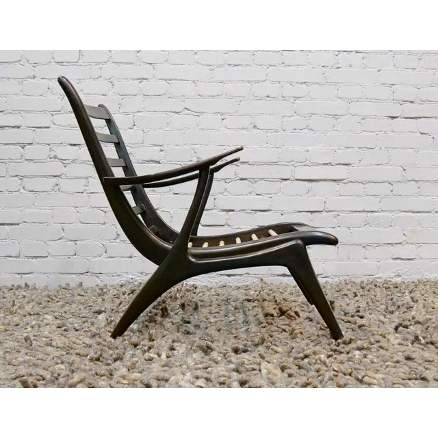 Wood Mid-Century Modern Wood Scandinavian Chair, 1950s For Sale - Image 7 of 18