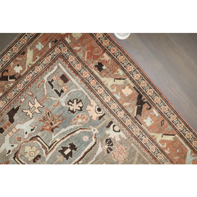 Antique Bidjar Rug - 5'3" x 6'11" For Sale - Image 11 of 11