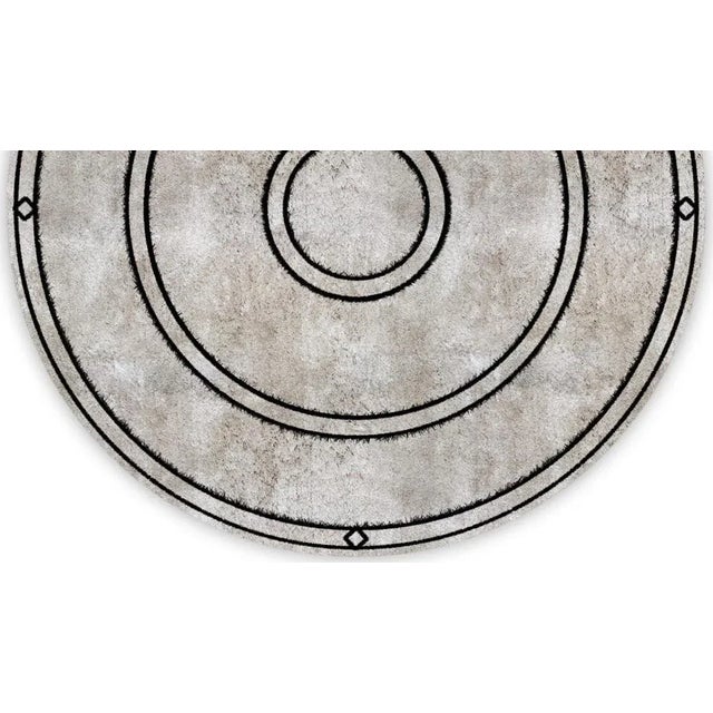 Contemporary Cream You Rug by Paolo Stella For Sale - Image 3 of 6