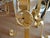 Vintage Italian Gold Leaf Gilded Iron & Marble Top End Side Tables Pair Of, 1960's For Sale In Miami - Image 6 of 10