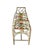 Vintage Faux Bamboo Upholstered Bench, Hollywood Regency, Mid 20th Century For Sale In Tampa - Image 6 of 12