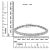 Early 21st Century .925 Sterling Silver 1/4 Cttw Miracle-Set Diamond Modern Tennis Bracelet - Size 7.25" For Sale - Image 5 of 5