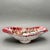 • Italian Mid-Century Modern elongated art pottery dish. • Made in Italy, likely circa 1950s–1960s. • Red, cream, brown,...
