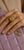 Bochic "Orient" Vintage Diamond, Lemon Quartz & Gem Ring Set 18K Gold & Silver For Sale - Image 10 of 18