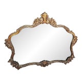 Early 20th Century Gilt Rococo Mirror For Sale