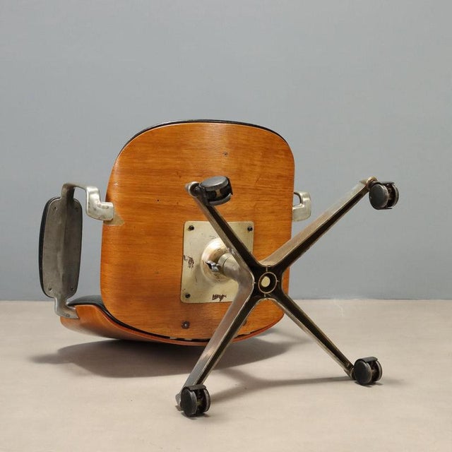 Swivel Armchair by Ennio Fazioli for MIM, 1960s For Sale - Image 13 of 14