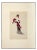 Maurice Van Moppes, Girl, Original Watercolor, Mid-20th Century For Sale