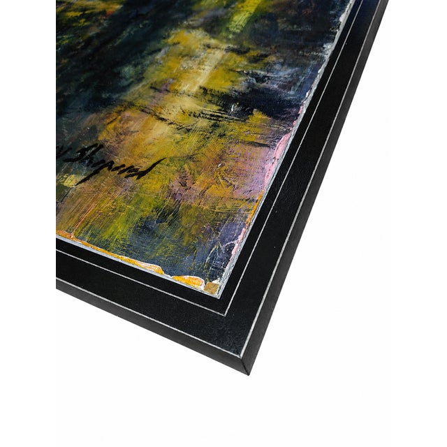 Late 20th Century Gary Shepard Original Oil Painting Contemporary Urban Impressionism Art For Sale In Boston - Image 6 of 10