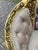 1970s French Louis XVI Tan Velvet Gilt Beech Settee For Sale - Image 16 of 17
