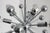 Silver Sputnik Italian Chrome Chandelier with Twelve Lights attributed to Goffredo Reggiani, 1970 For Sale - Image 8 of 12