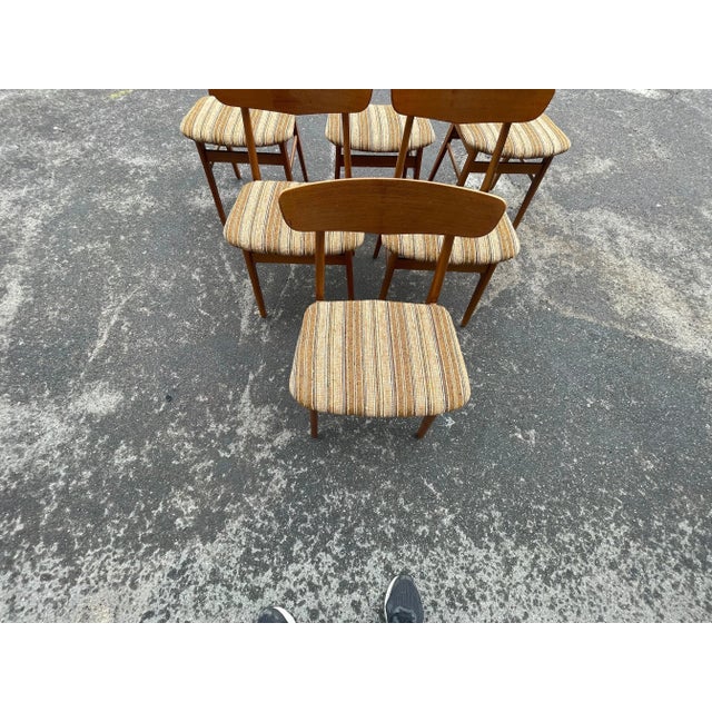 1960s Danish Teak Dining Chairs, 1962, Set of 6 For Sale - Image 5 of 9