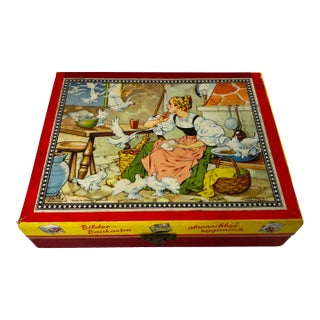 1940s Elchhorn German Picture Puzzle For Sale