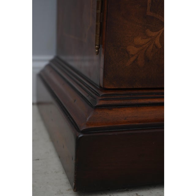 Theodore Alexander Inlaid Mahogany Large China Cabinet For Sale - Image 10 of 18