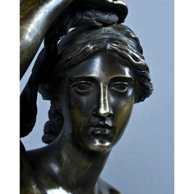 Black Venus Emerging from the Bath, 19th Century, Bronze For Sale - Image 8 of 18