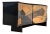 Postmodern Inlaid Wood & Lacquer Sideboard by Carlo Malnati, 1980s For Sale